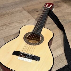 Acoustic Guitar with Strap
